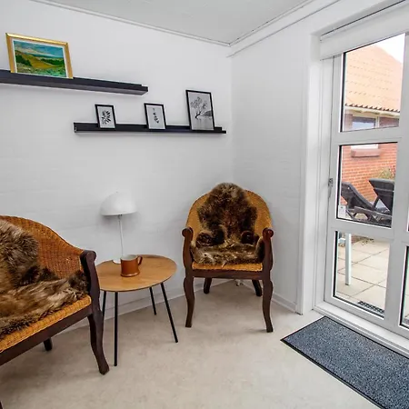 度假居 Aktivtetshus Hus Taet Ved Vesterhavet Sj388 哈博尔